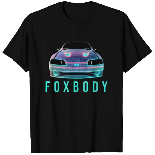 Futuristic retro Foxbody T Shirts