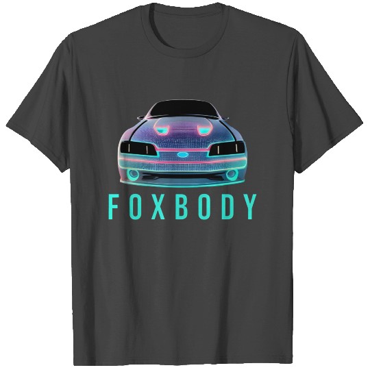Futuristic retro Foxbody T Shirts