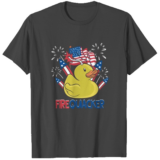 firequacker American 4th of July Firecracker T Shirts
