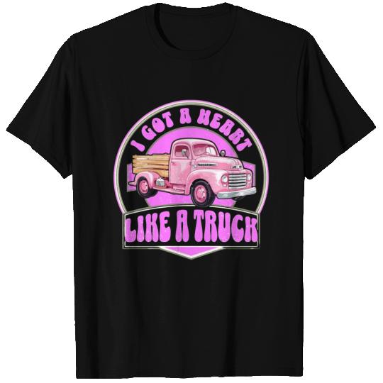 Heart Like A Truck, Western Boho Sunset Deser T Shirts