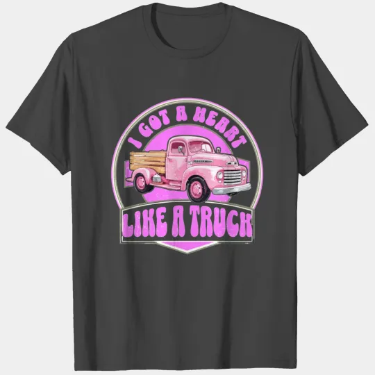 Heart Like A Truck, Western Boho Sunset Deser T Shirts