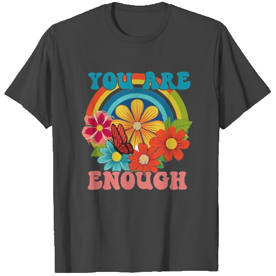 You Are Enough, Positive quotes, Vintage T Shirts