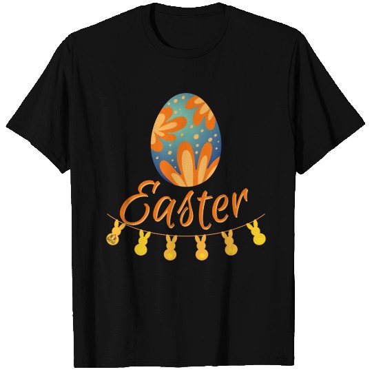 Easter Egg Rabbits T Shirts