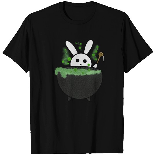 Double Double Toil And Trouble A Rabbit Witch T Shirts