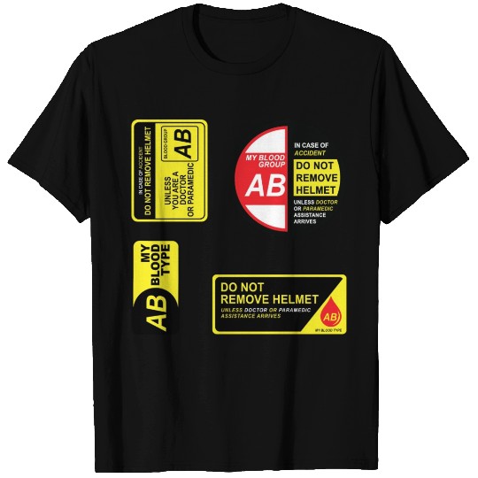 My Blood Type AB Stickers Pack T Shirts