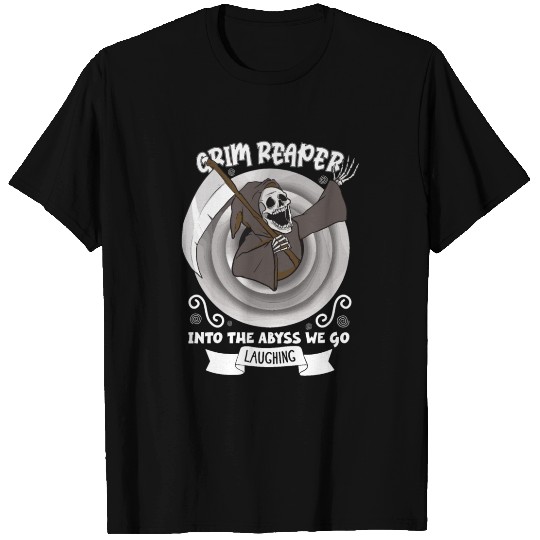 Funny Spooky Grim Reaper Death Dead Halloween Grim T Shirts