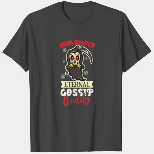 Funny Spooky Grim Reaper Death Dead Halloween Grim T Shirts