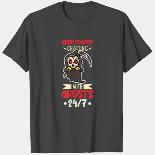 Funny Spooky Grim Reaper Death Dead Halloween Grim T Shirts