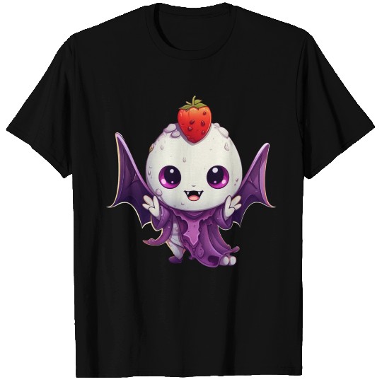 Kawaii Vampire Marshmallow meets Strawberry T Shirts