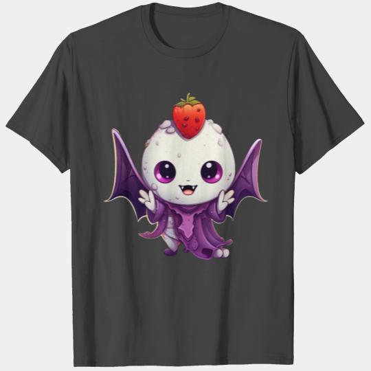 Kawaii Vampire Marshmallow meets Strawberry T Shirts