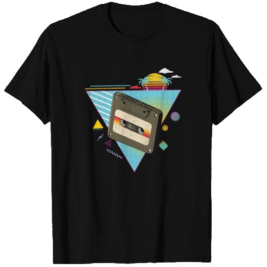 Retro Vintage Cassette 80s T Shirts