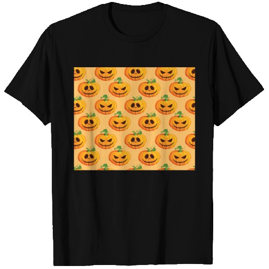 Halloween Pumpkin Orange T Shirts
