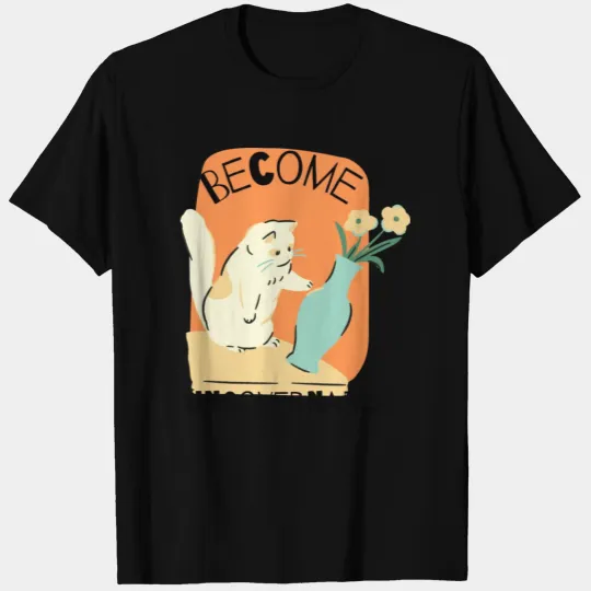 Become Ungovernable Cute Retro Anarchist Cat T Shirts