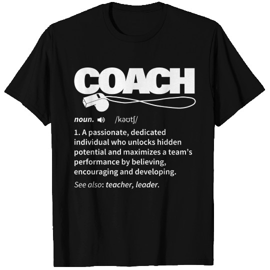 Coach Definition T Shirts