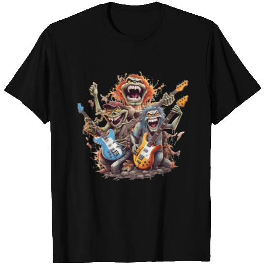 Monsters of Rock and Roll for Music enthusiasts T Shirts