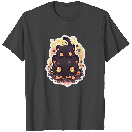 Cat Anime Black Cat T Shirts