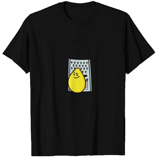 Massage for funny lemon T Shirts