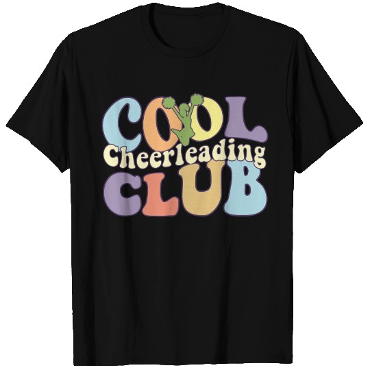Cool Cheerleading Club Cheerleader Squad Cheer T Shirts