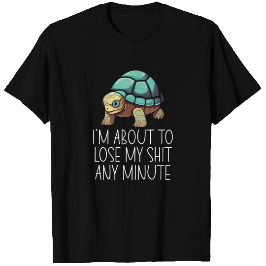 Grumpy Turtle Irritated Turtle Lover Tortoise Sea T Shirts