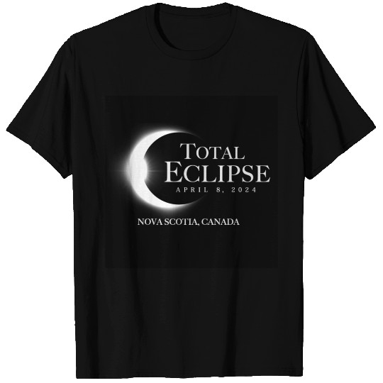 Nova Scotia Canada 2024 Eclipse Souvenir April 8 T Shirts
