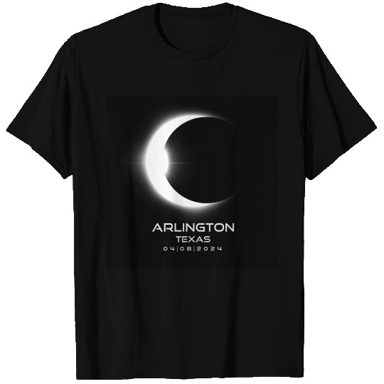 Arlington Texas Eclipse 2024 Souvenir Cool T Shirts