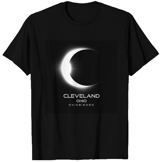Cleveland Ohio Eclipse 2024 Souvenir Cool Memento T Shirts