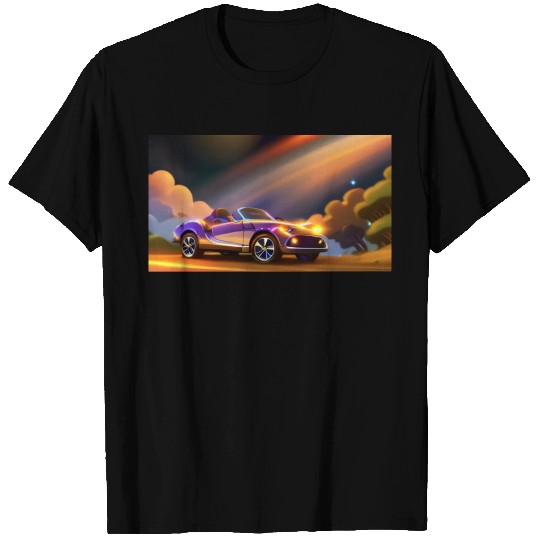 Car in Galaxy World T Shirts