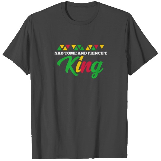 Sao Tome And Principe King T Shirts