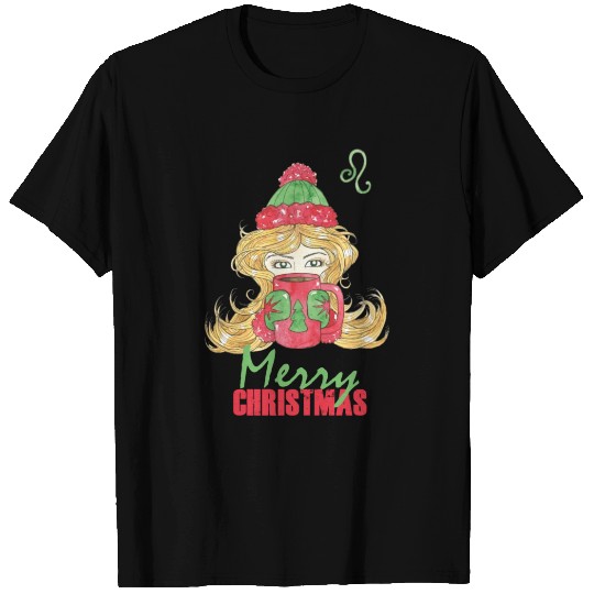 Merry Christmas Leo Winter Holidays T Shirts