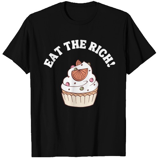Eat The Rich Retro Socialist T Shirts