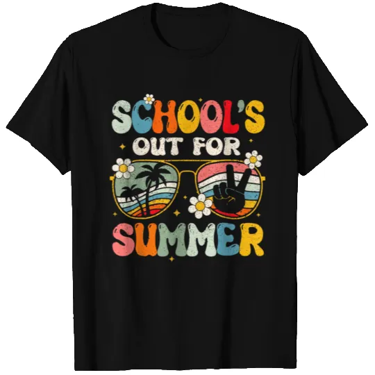 Schools Out For Summer T Shirts