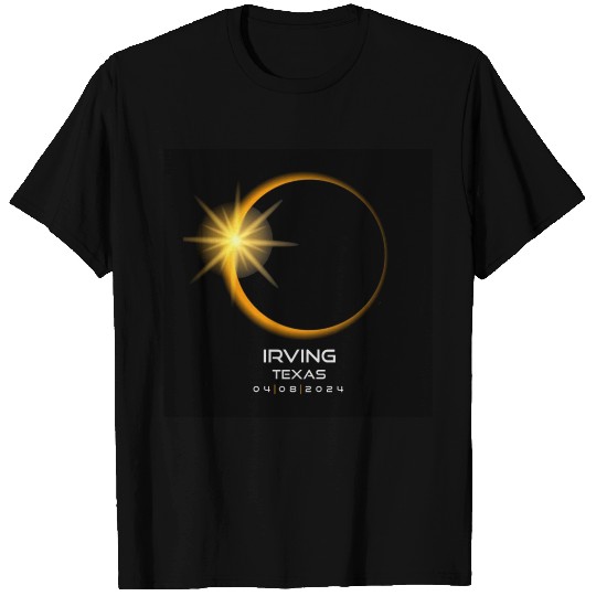 Irving Texas Eclipse 2024 Souvenir April 8 Cool T Shirts