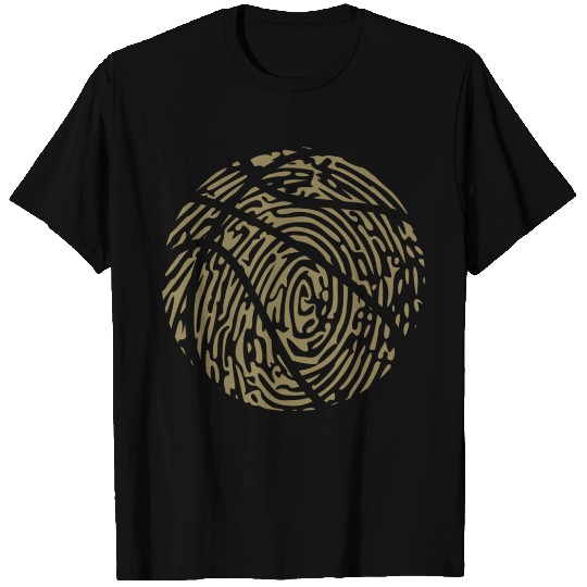 Basketball Player Fingerprint Passion - Creative T Shirts