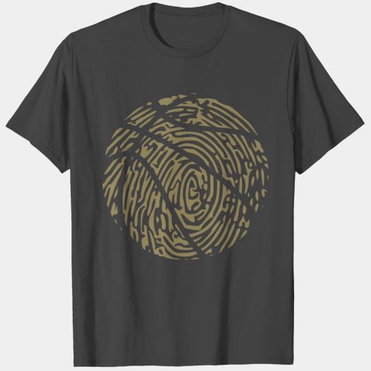 Basketball Player Fingerprint Passion - Creative T Shirts