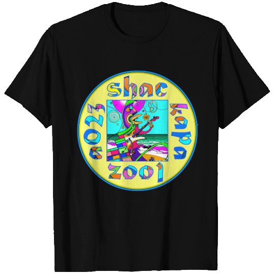 Shackapalooza Logo 2023 Guitar T Shirts