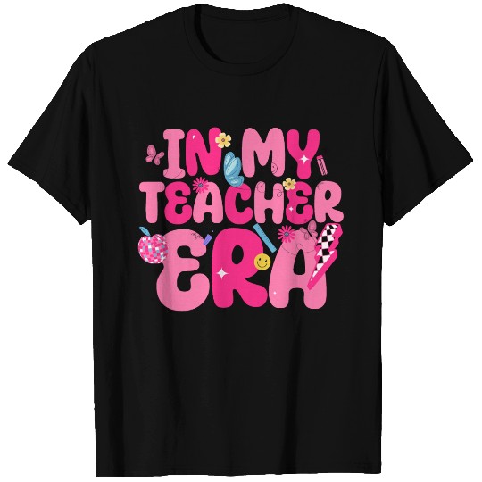 In My Teacher Era Best Teacher Appreciation Retro T Shirts
