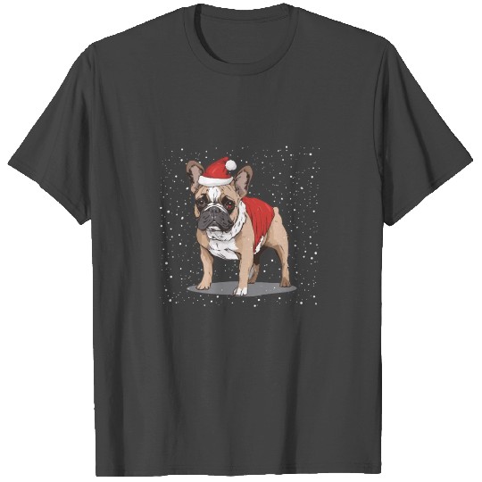 French Bulldog Christmas T Shirts
