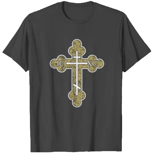 Icxc Nika Cross Christogram Orthodox Christian T Shirts