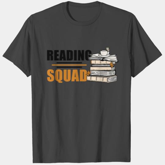 Summer Reading Squad Read A Book Club Team T Shirts
