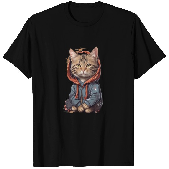 Proud cat Like A Wild Beast T Shirts