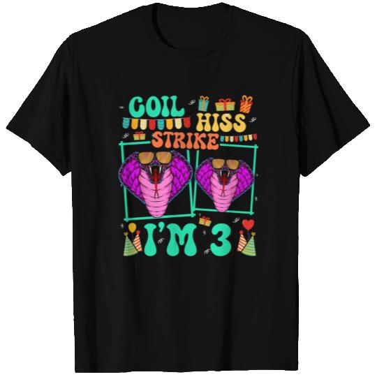 Coil Hiss Strike I'm 3 C Snake Kid 3rd T Shirts