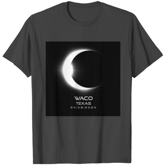 Waco Texas Eclipse 2024 Souvenir Cool Memento T Shirts