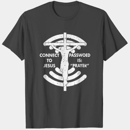 Connect To Jesus Love Jesus Christian Christmas T Shirts