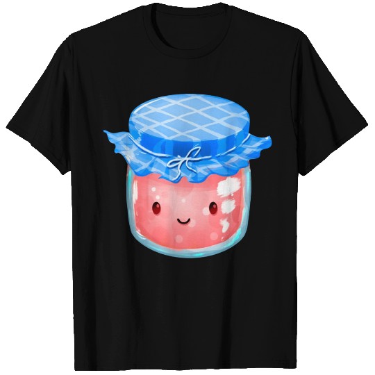 Cute Strawberry Jam Jar T Shirts