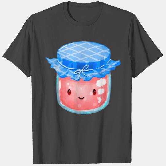 Cute Strawberry Jam Jar T Shirts