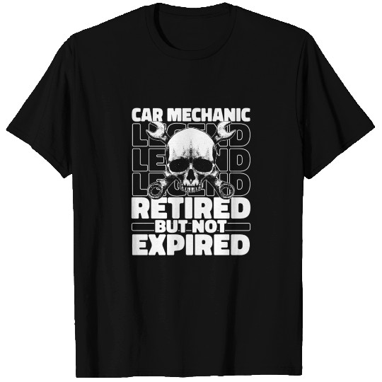 Car Mechanic Retired T Shirts