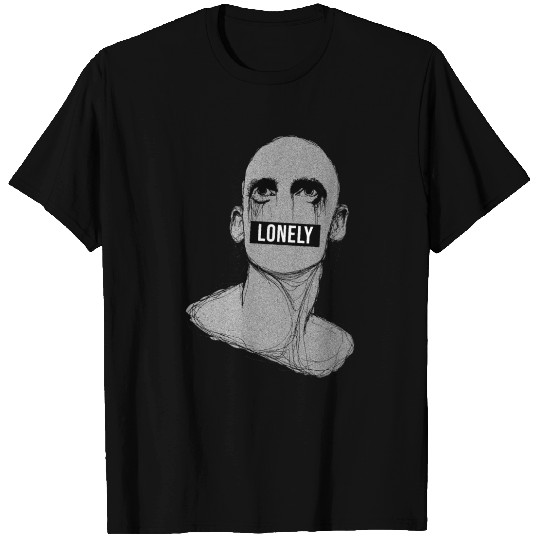 Lonely art T Shirts