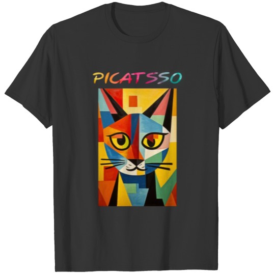 Picatsso - Artistic Cat Lover T Shirts