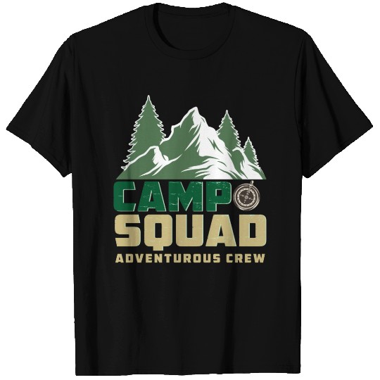 CAMP SQUAD ADVENTUROUS CREW T Shirts