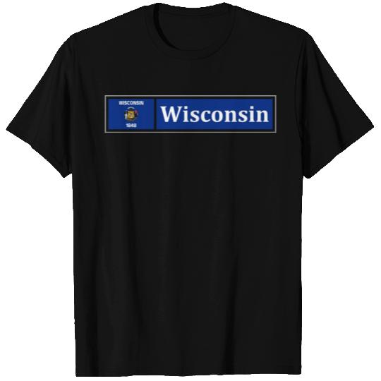Wisconsin Flag T Shirts